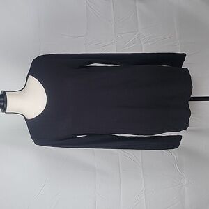 Velvet by Graham & Spencer Size XL Black Long Sleeve T-Shirt, Exc. Used Cond.